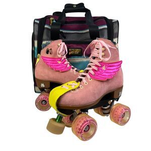 Moxi Lolly Roller Skates Strawberry Size 5 RARE Nicole Miller Bag & Accessories